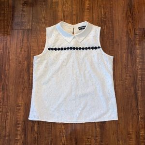 Dainty white tank